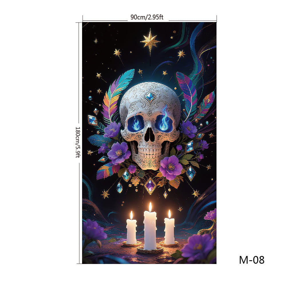 Last day 49% OFF🌟2025 Christmas and Halloween front door decoration