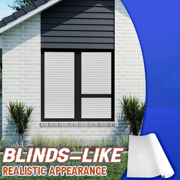 One-Way Imitation Blinds Privacy Window Cover
