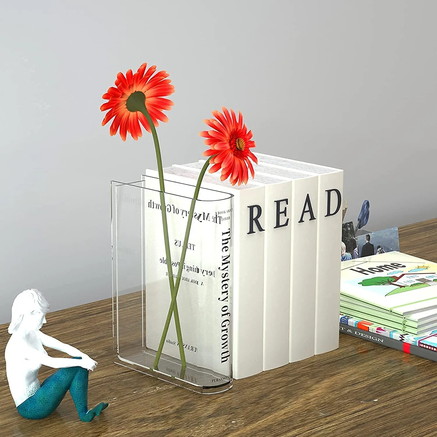 🔥Christmas Sale 50% OFF LAST DAY🔥Books About Flowers - Book Vase