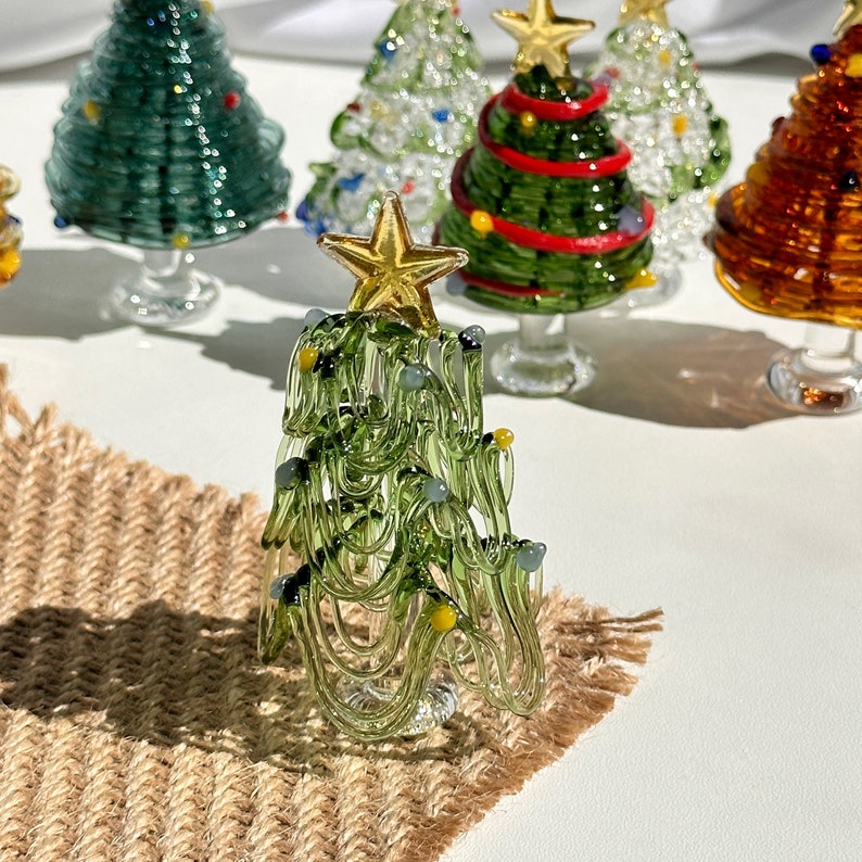 (🔥HOT SALE NOW 49% OFF) -Handcraft Glass Christmas Tree