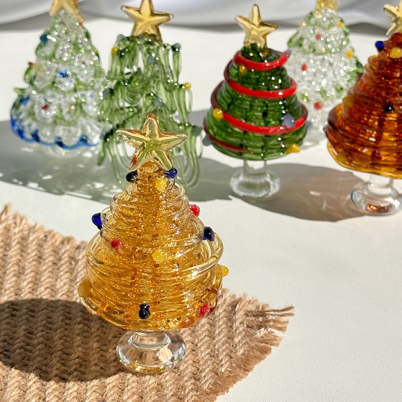 (🔥HOT SALE NOW 49% OFF) -Handcraft Glass Christmas Tree