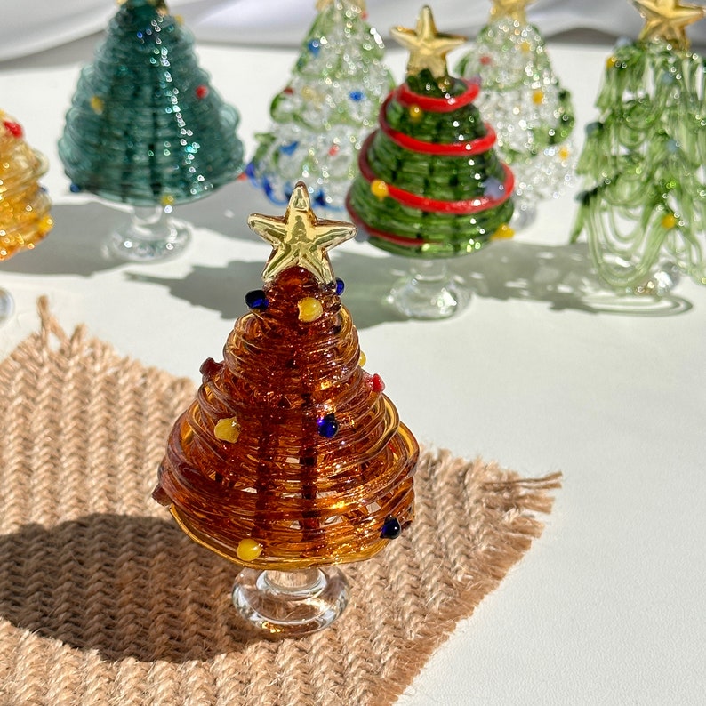 (🔥HOT SALE NOW 49% OFF) -Handcraft Glass Christmas Tree