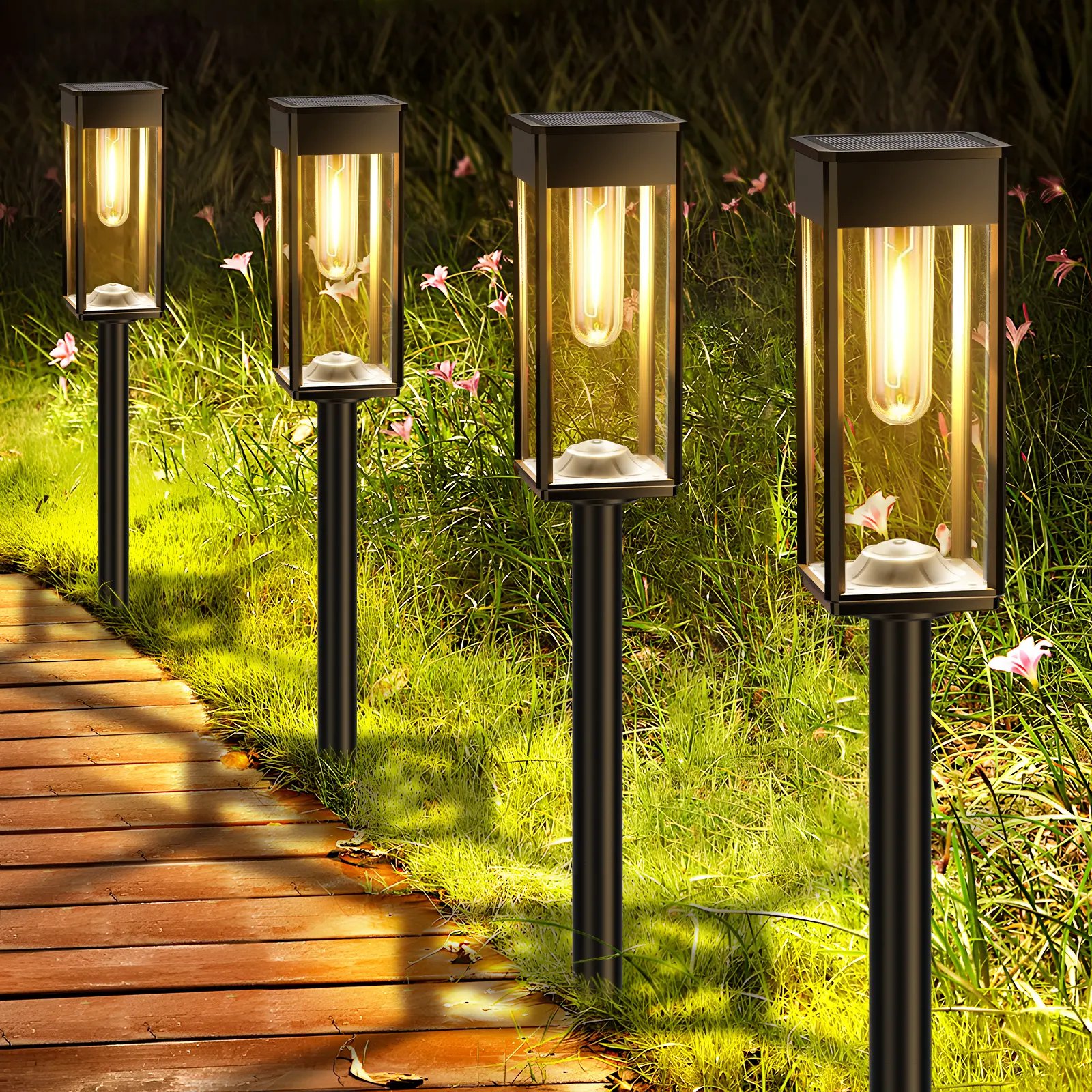 🔥Last Day Promotion 50% OFF🔥Solar Pathway Lights Outdoor