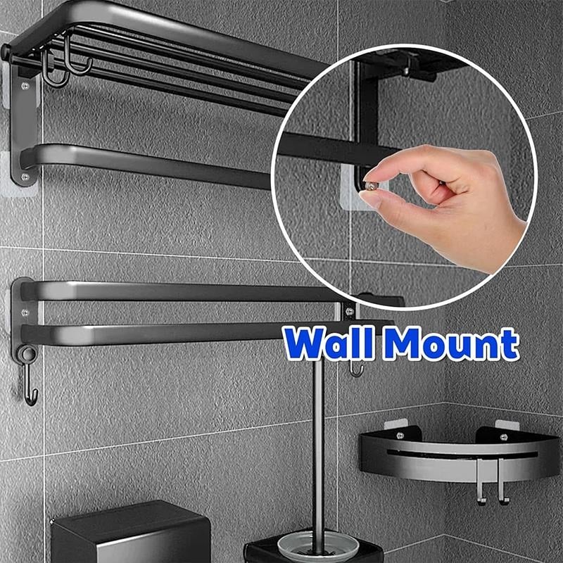 ⚡No-Drill Screw Stickers Strong Adhesive No-Nail No Drilling Required Adhesive Wall Hooks