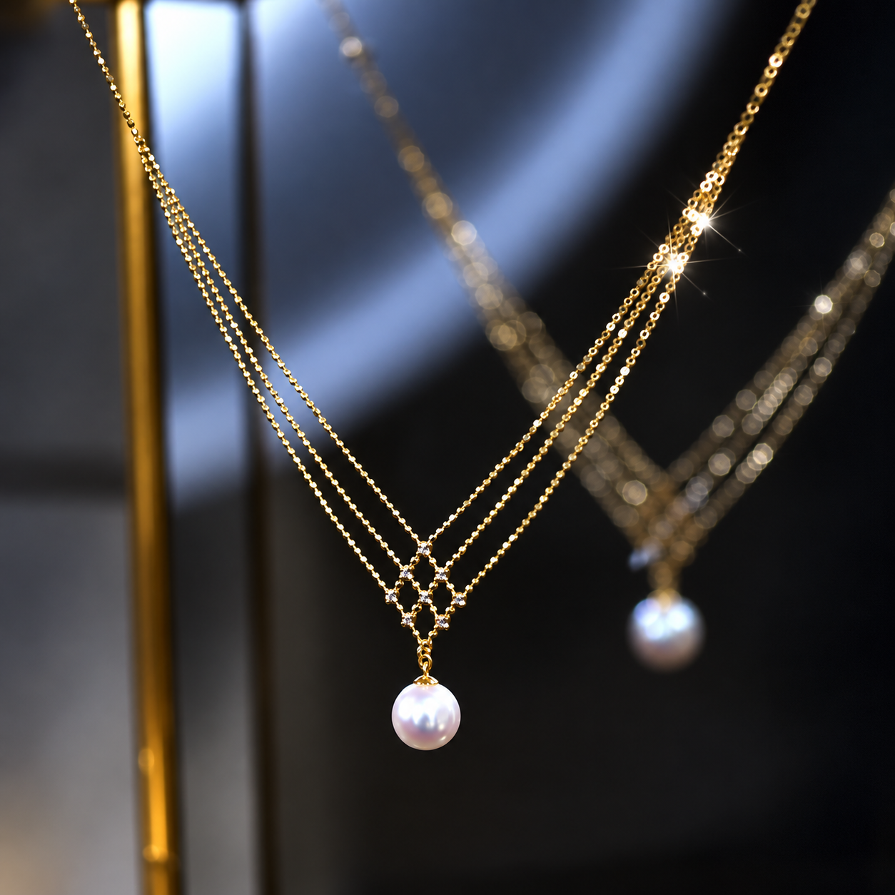 🔥Limited Time Promotion🎁Akoya Pearl Lace Necklace