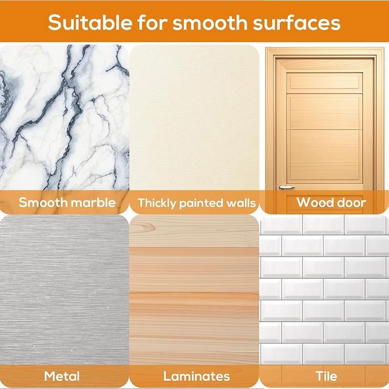 ⚡No-Drill Screw Stickers Strong Adhesive No-Nail No Drilling Required Adhesive Wall Hooks