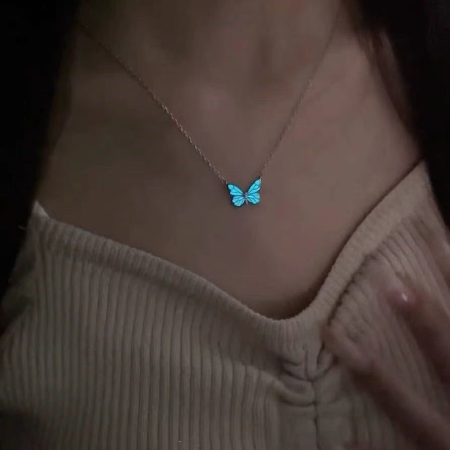 💝Flash Sale 49% OFF - Luminous Blue Butterfly Bracelet