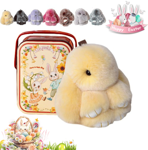 🏆Easter Hot Deals 🐰 Handmade Soft Bunny Charms