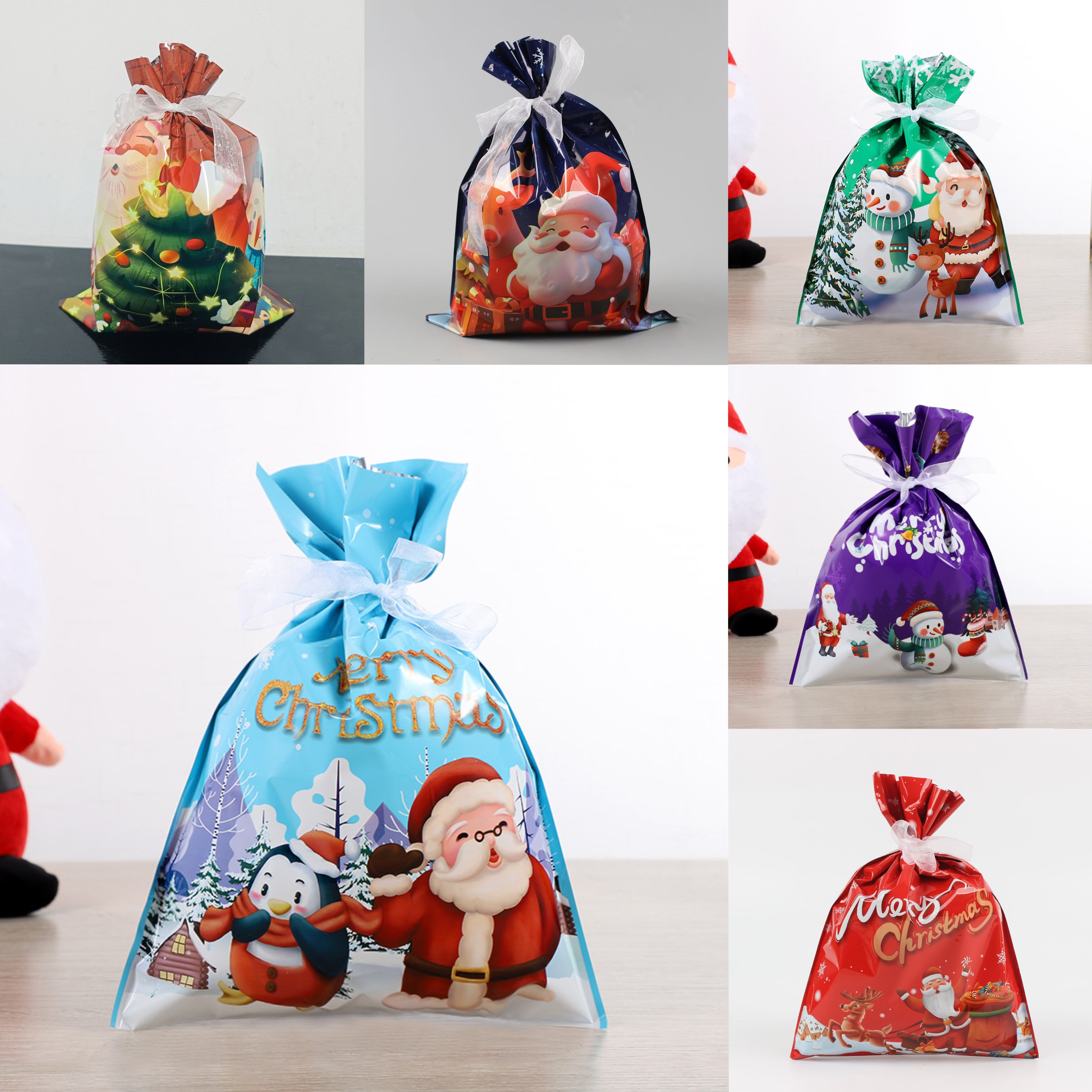 MerryPouch Christmas Tie Gift Bag