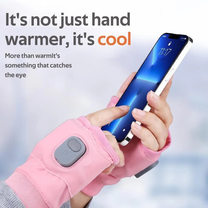 🌲Early Christmas Sale 49% OFF🔥USB Adjustable heating gloves with digital display