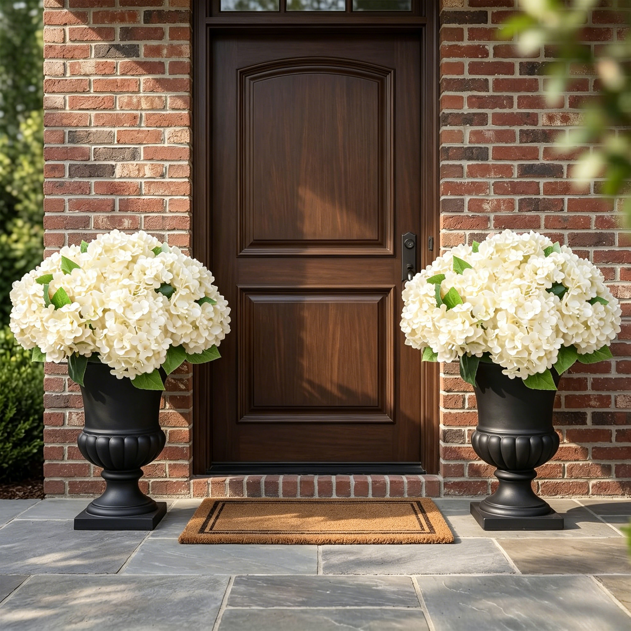🔥Last Day 70% OFF🔥Artificial Outdoor Hydrangea Flowers - UV resistant, Waterproof, Windproof