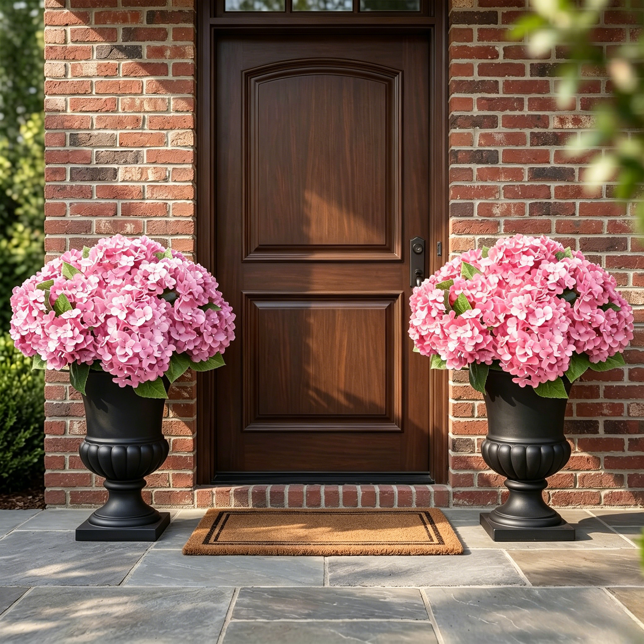 🔥Last Day 70% OFF🔥Artificial Outdoor Hydrangea Flowers - UV resistant, Waterproof, Windproof