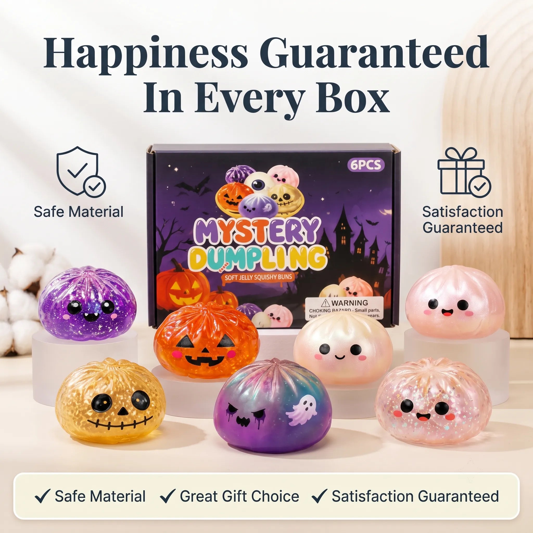 Halloween Squishy Blind Box - Last Day Sale-50% OFF🔥