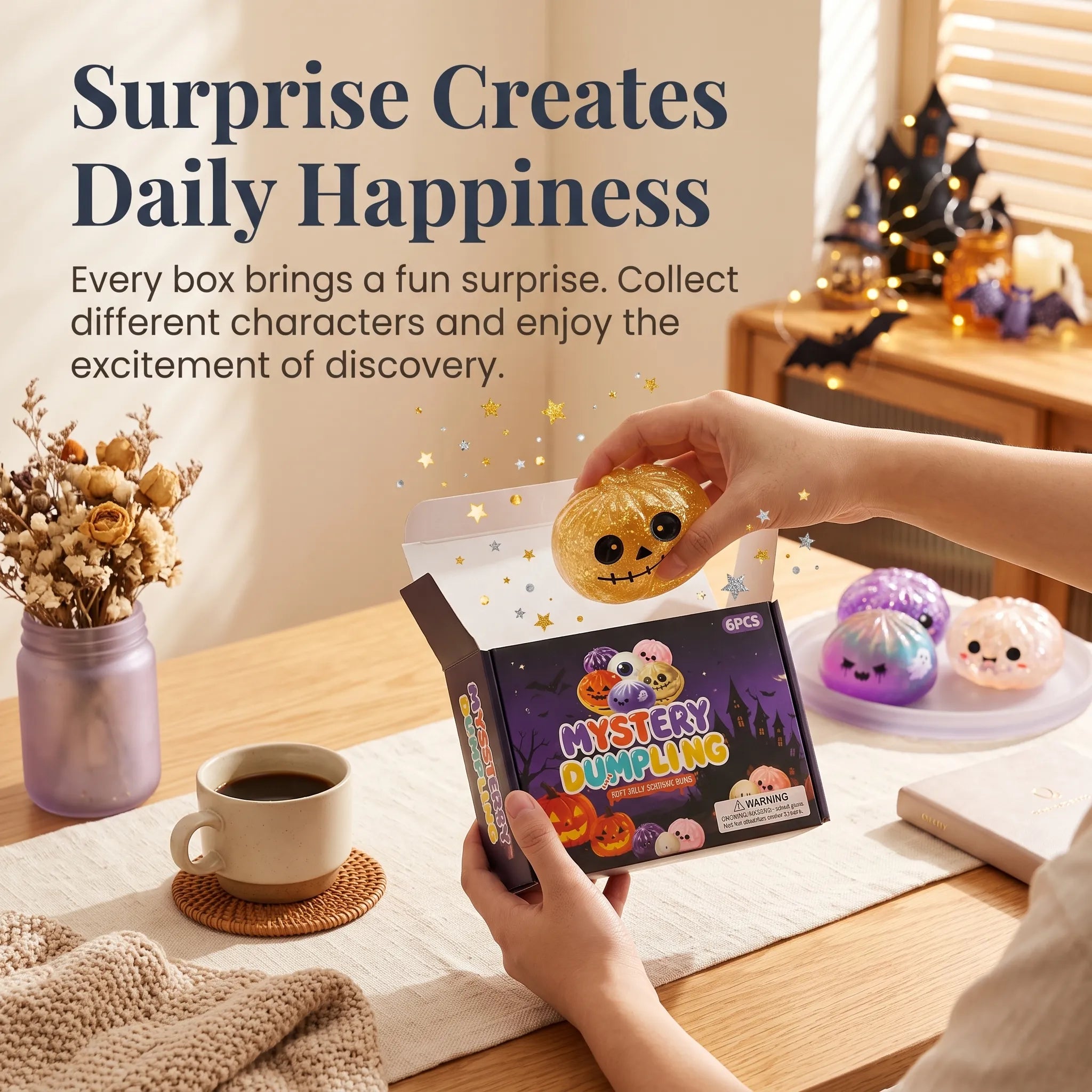 Halloween Squishy Blind Box - Last Day Sale-50% OFF🔥