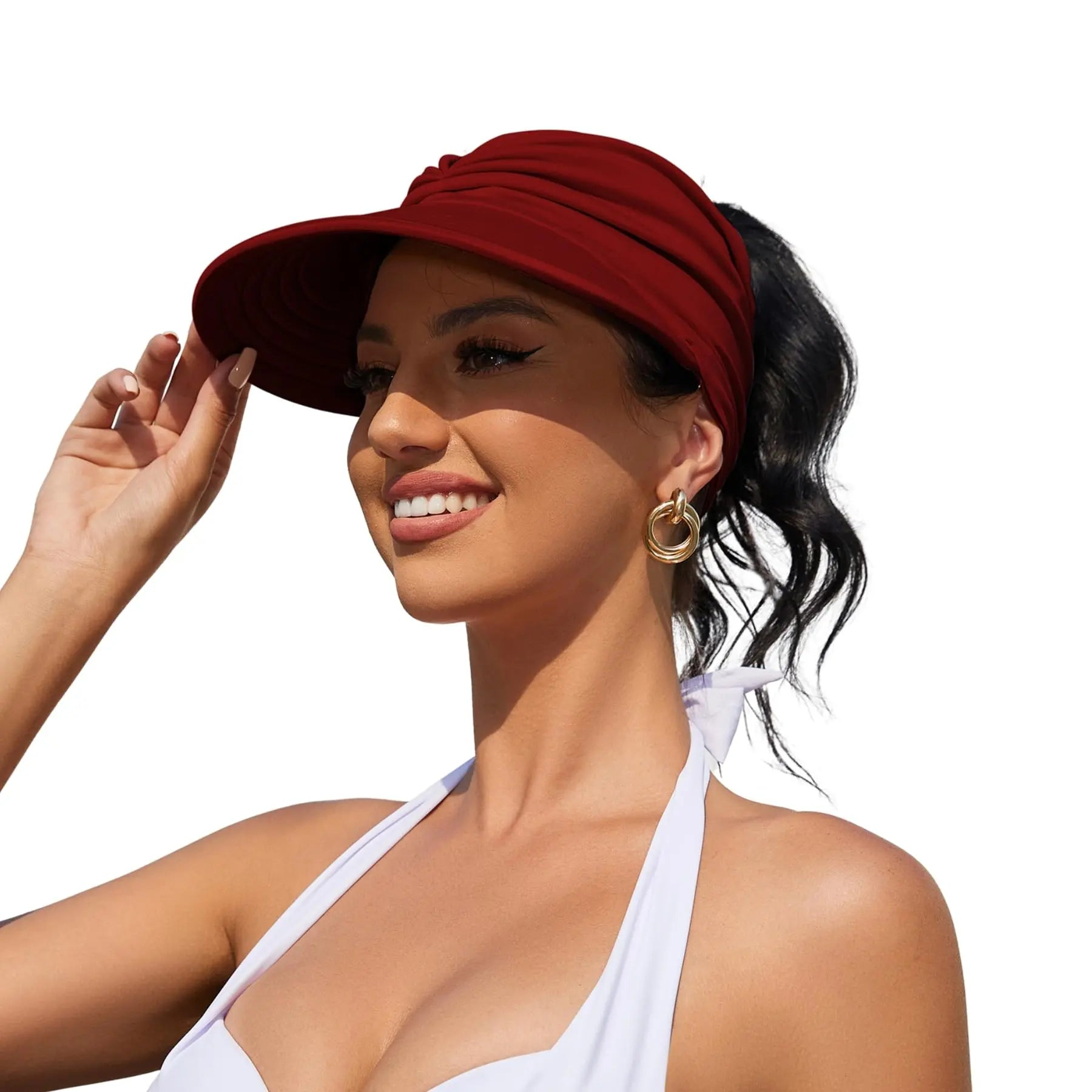 🔥Last Day 50% OFF🔥 Women's UPF 50+ UV Protection Sun Visor Hat 👒