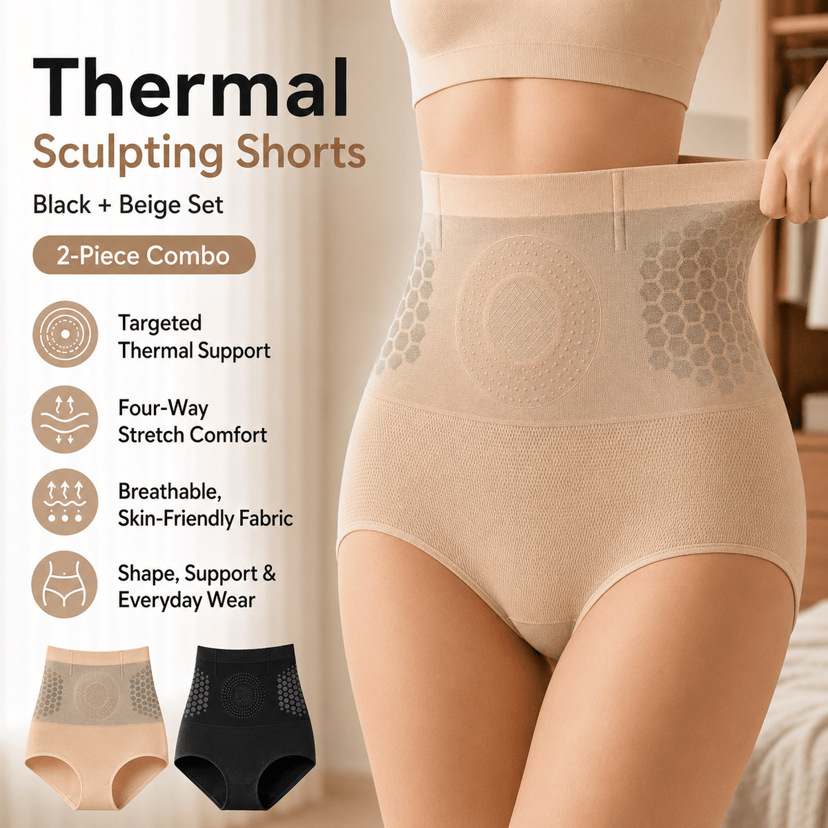 Thermal Sculpting High-Waist Shaper