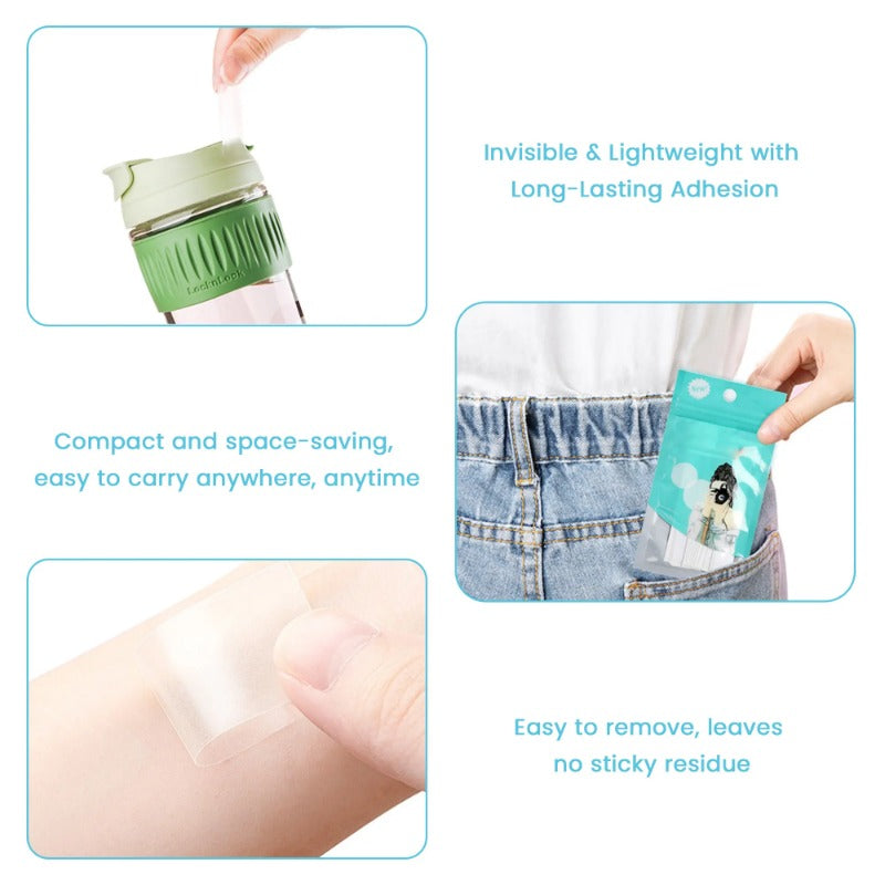 Clear No-Gape Dress Tape – Invisible & Strong Adhesive for Women
