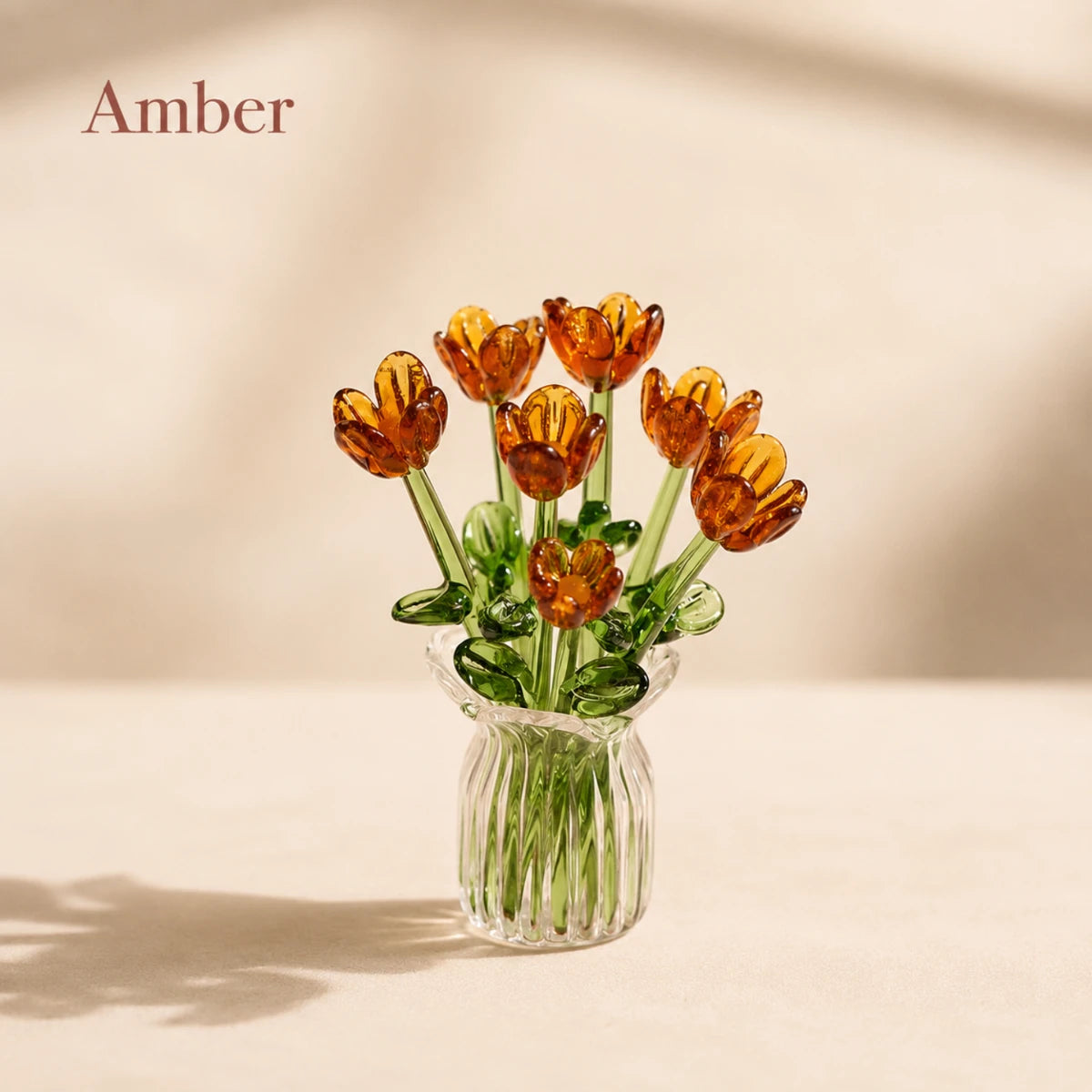 Florette Glass Bouquet