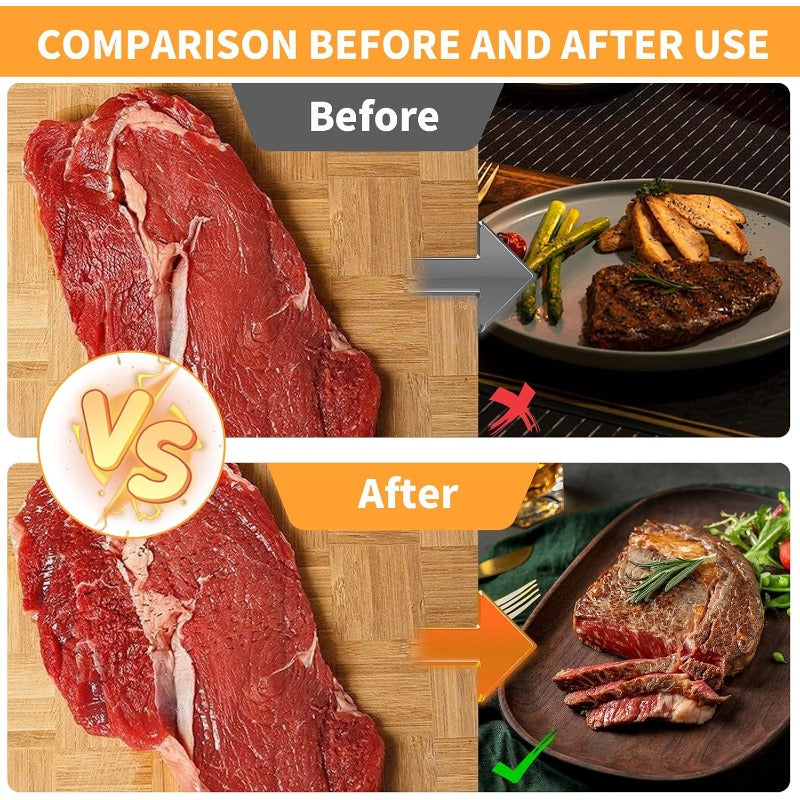 Ergonomic Palm Press Meat Tenderizer