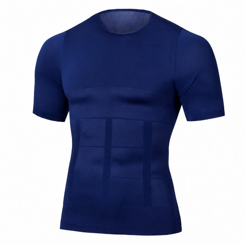 Men's Instant Slimming Compression Shirt – Tummy Control & Posture Support Shapewear