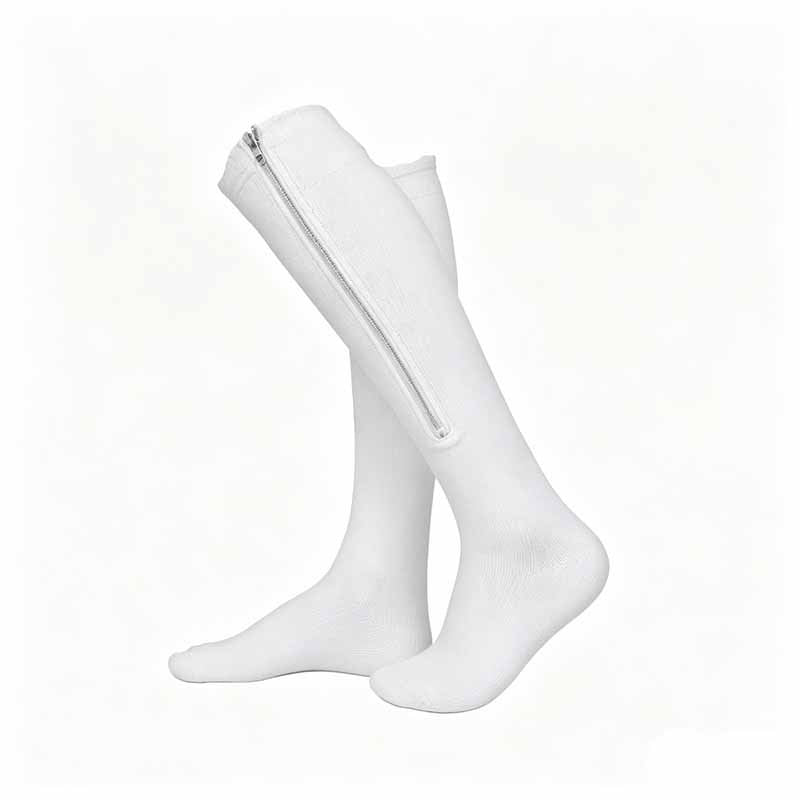 Easy-On Zipper Compression Socks