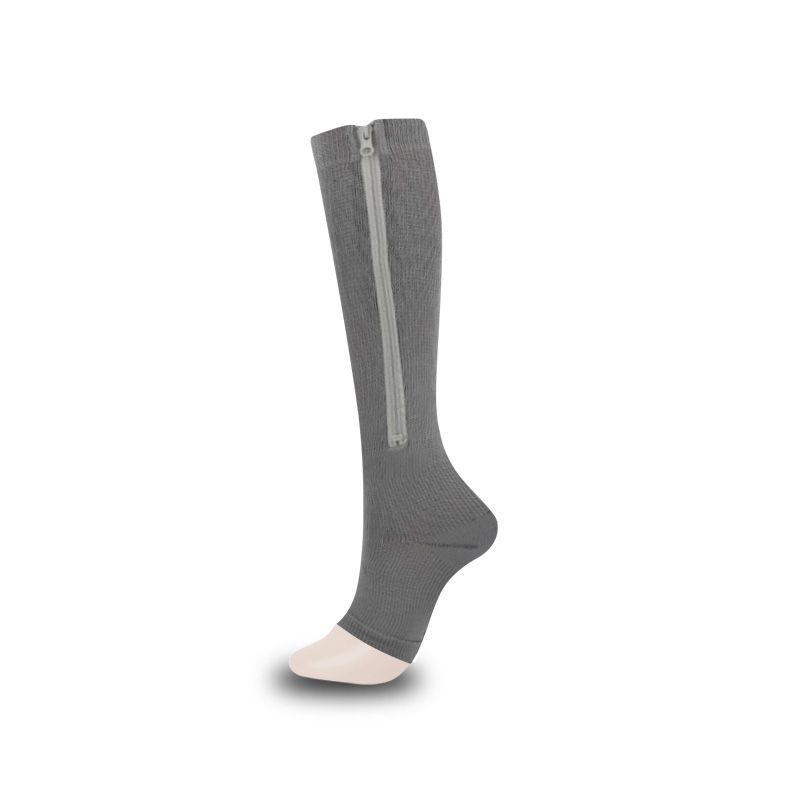 Easy-On Zipper Compression Socks