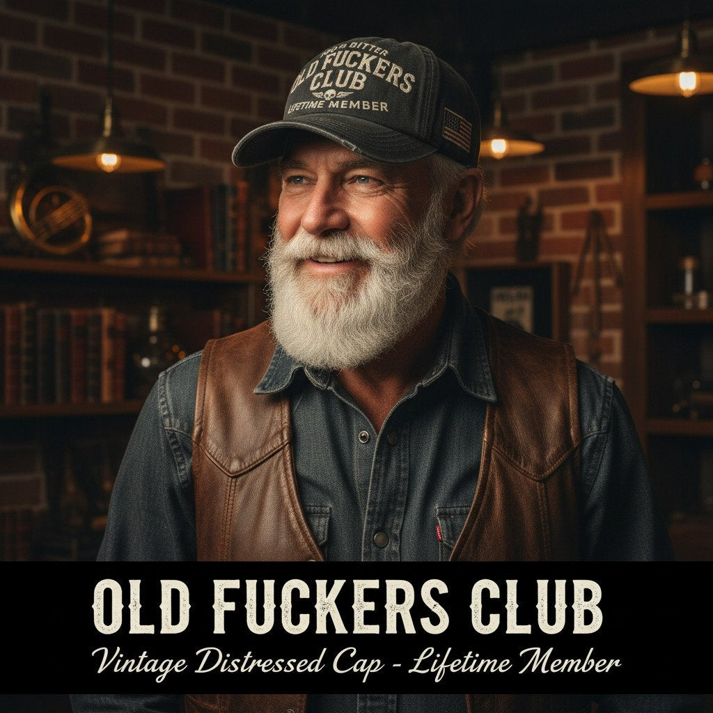☠️ Old Fuckers Club & Wild Freedom 🪓 | 2026 Limited Edition Vintage Bracelet