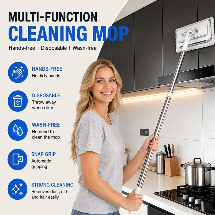 Any Fabric Clamping Mop