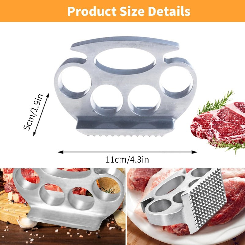 Ergonomic Palm Press Meat Tenderizer