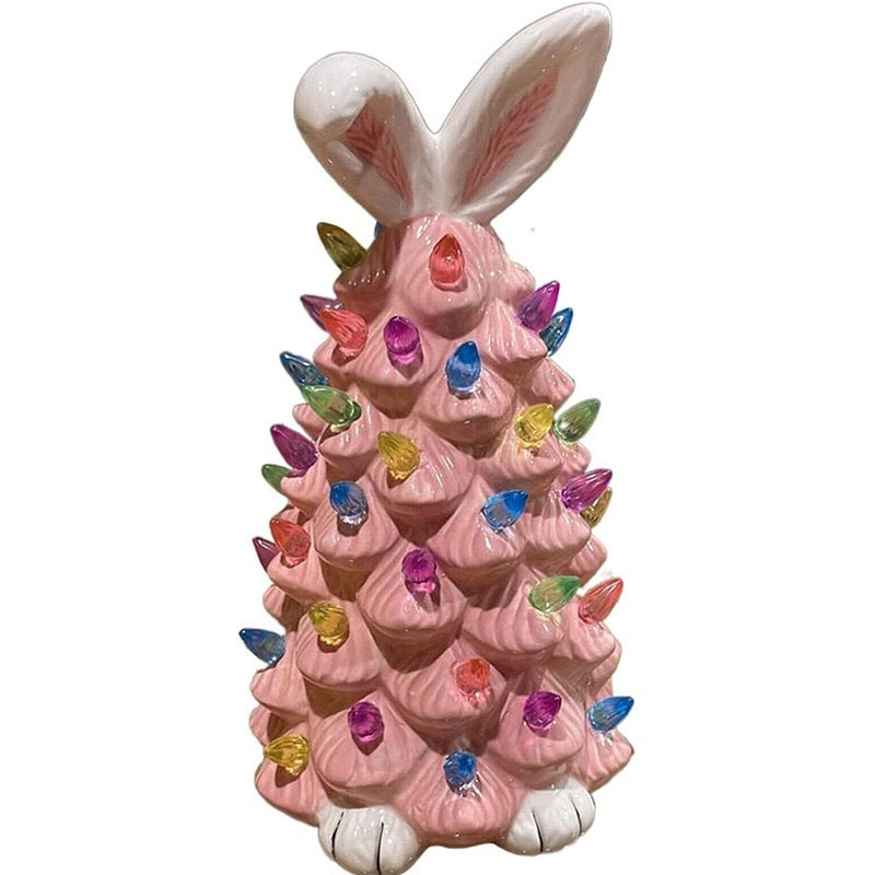 🐰Glowing Bunny Tree Light – Adorable Easter LED Garden Decoration