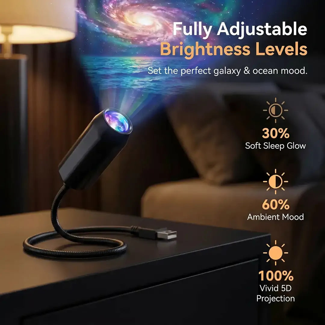 🔥-Night light projector - Smart Holographic Star Projector