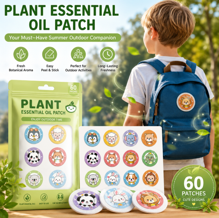 🌿 Plant Essential Oil Patch Your Must-Have Summer Outdoor Companion