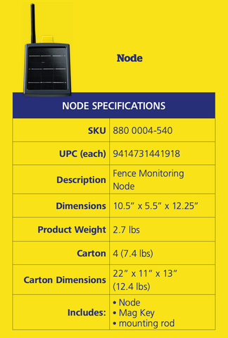 Tru-Test Electric Fence Monitoring Node