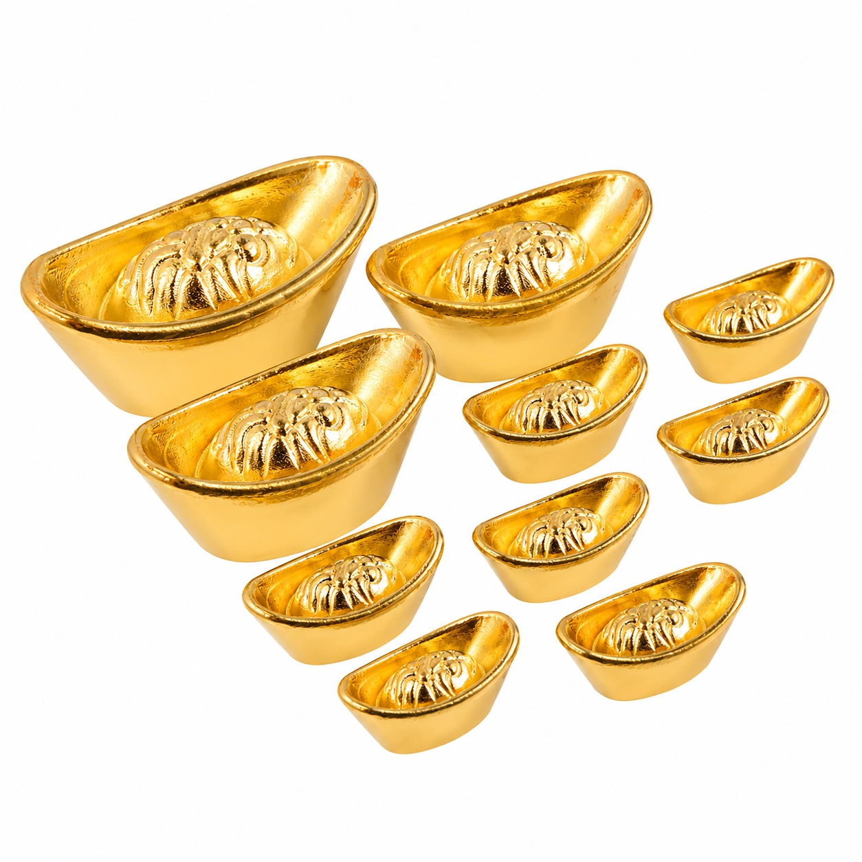 Set de Lingotes Decorativos Dorados-CasmoraLiving