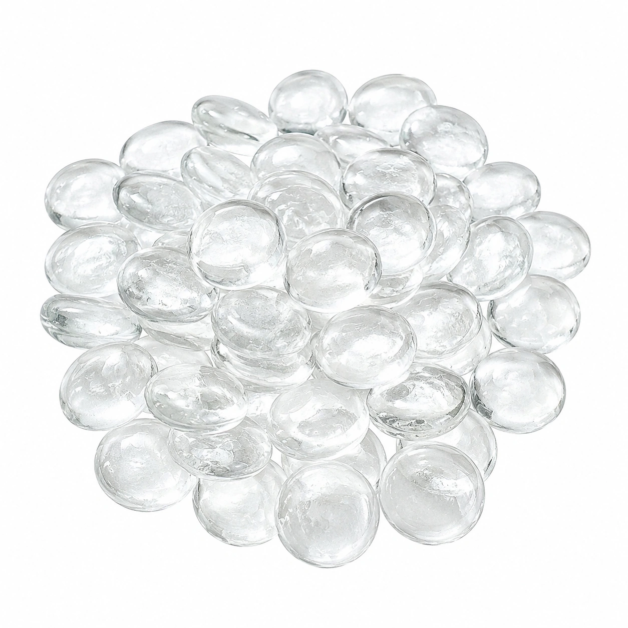 Piedras decorativas de cristal transparente-Woodentia