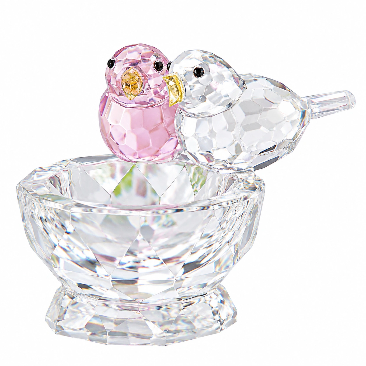 Figura Decorativa Pajaros con Base-Woodentia