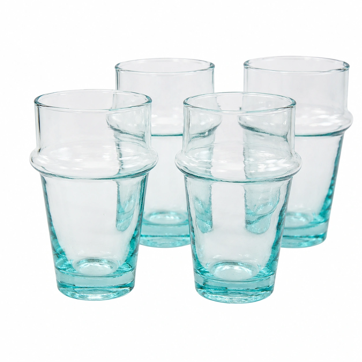 Juego de Vasos de Vidrio Reciclado-Lushnesty