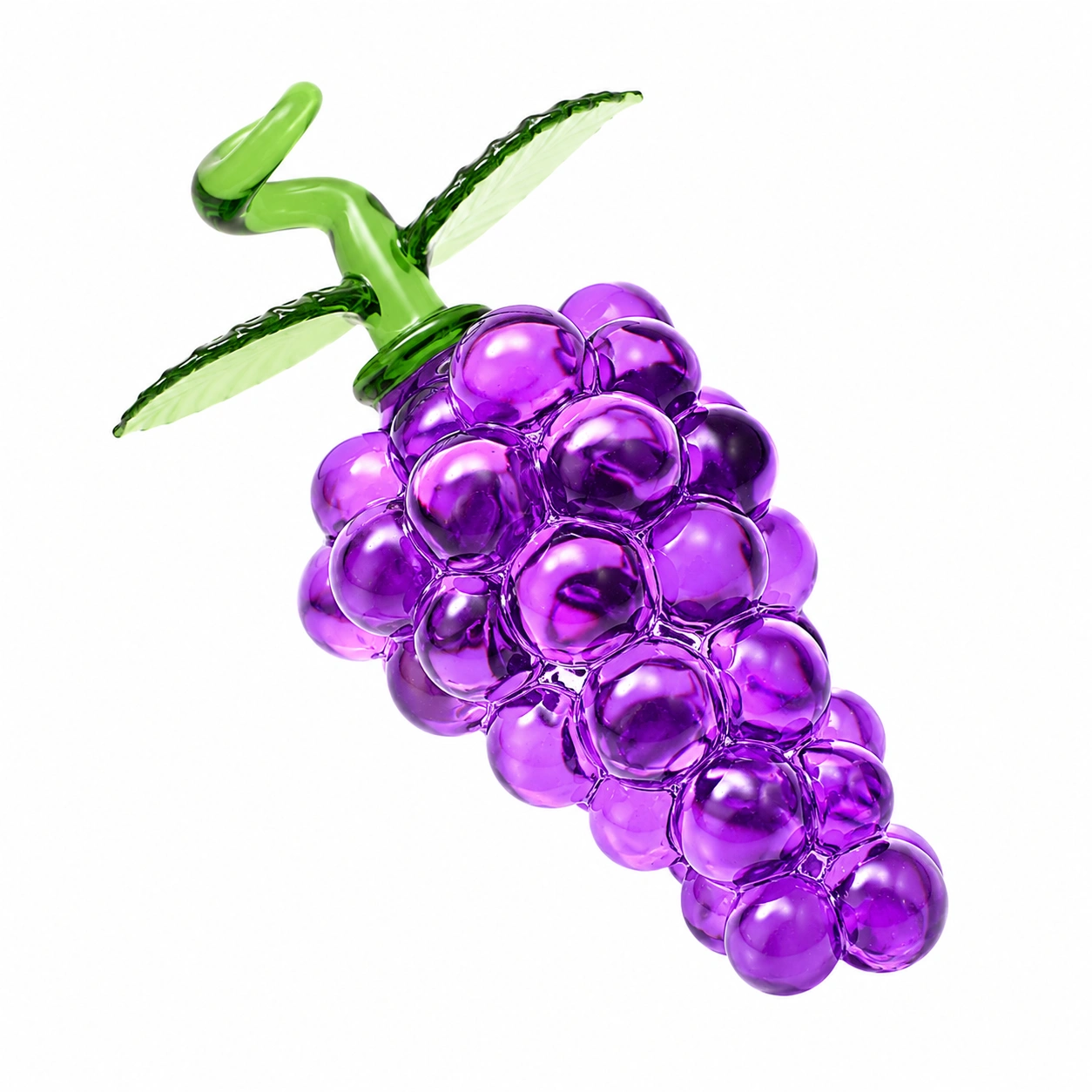 Figura decorativa racimo de uvas de vidrio-Lushnesty