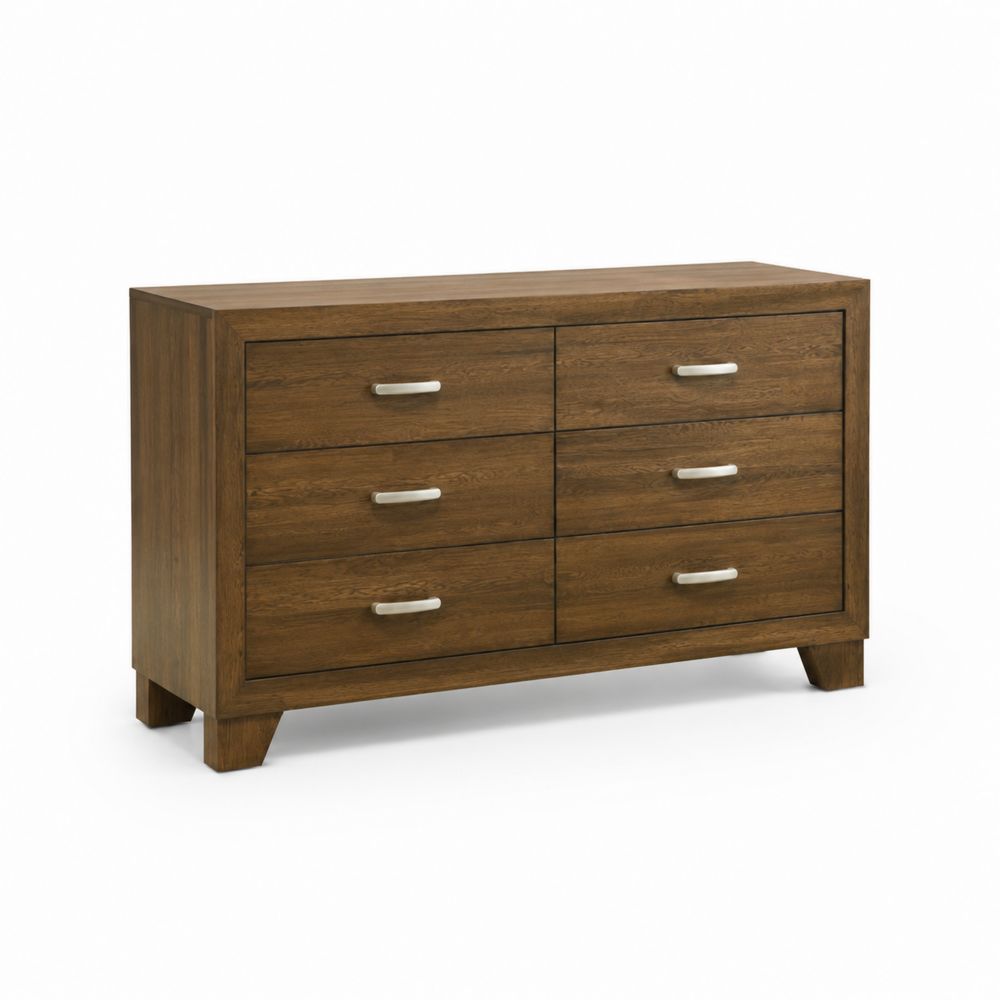 Komoda drewniana z sześcioma szufladami-wohnformdesign