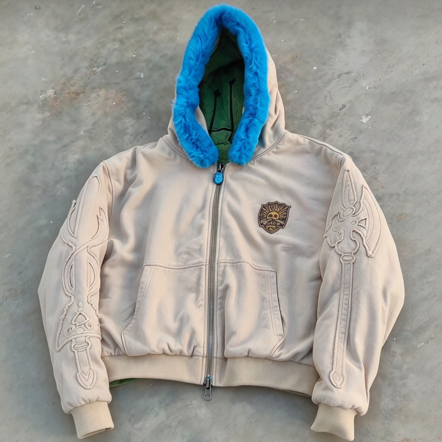 Black Clover Yuno zip-up Jacket