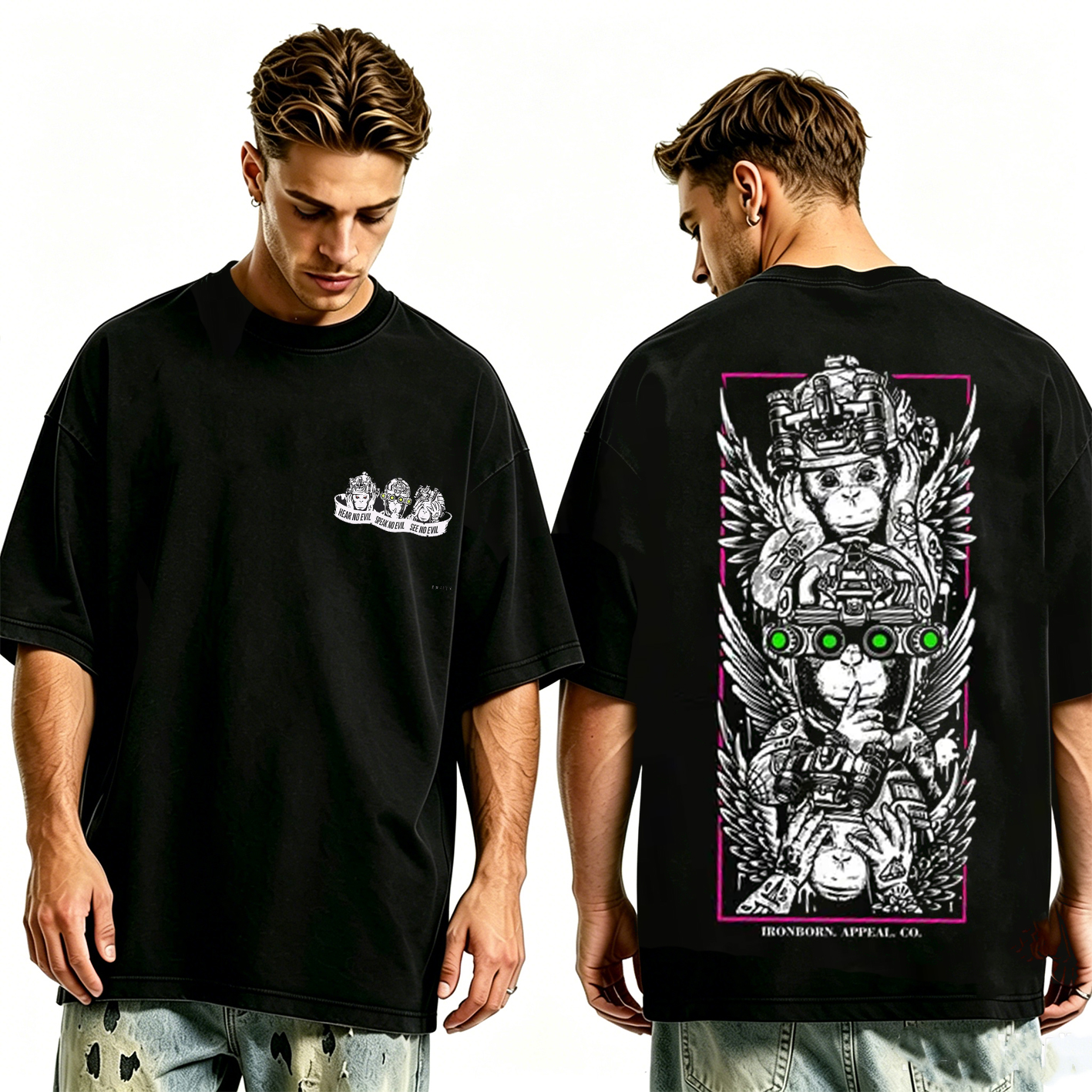 Raptor Blueprint Oversized T-shirt/Crewneck/Hoodie