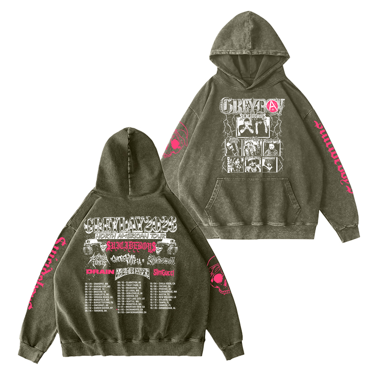 Oversized T-shirt/Crewneck/Hoodie
