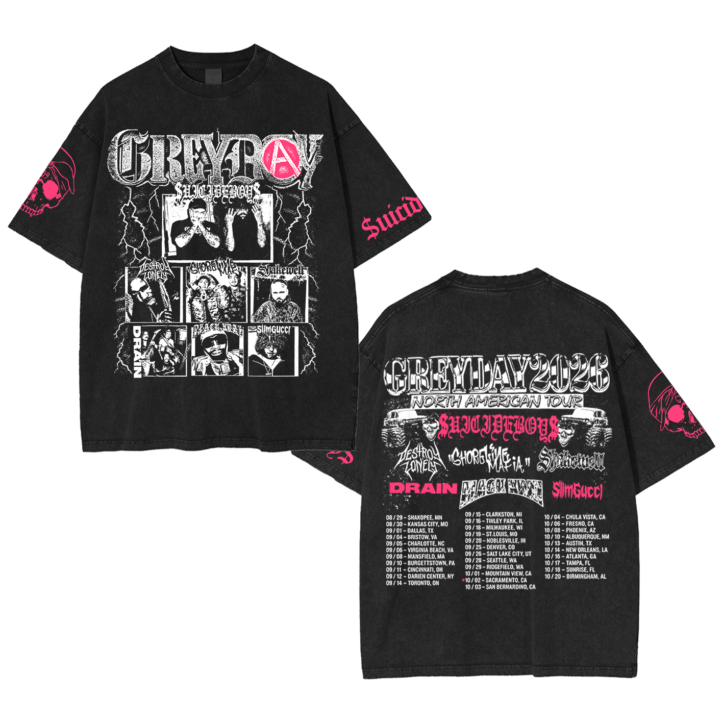 Oversized T-shirt/Crewneck/Hoodie