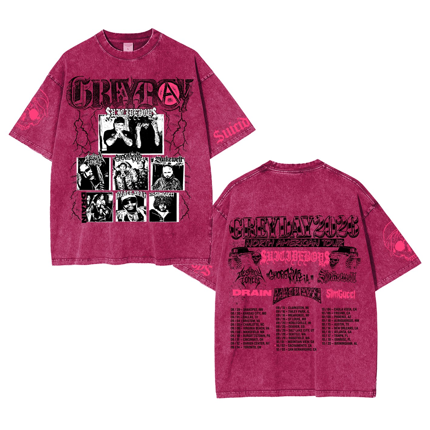 Oversized T-shirt/Crewneck/Hoodie