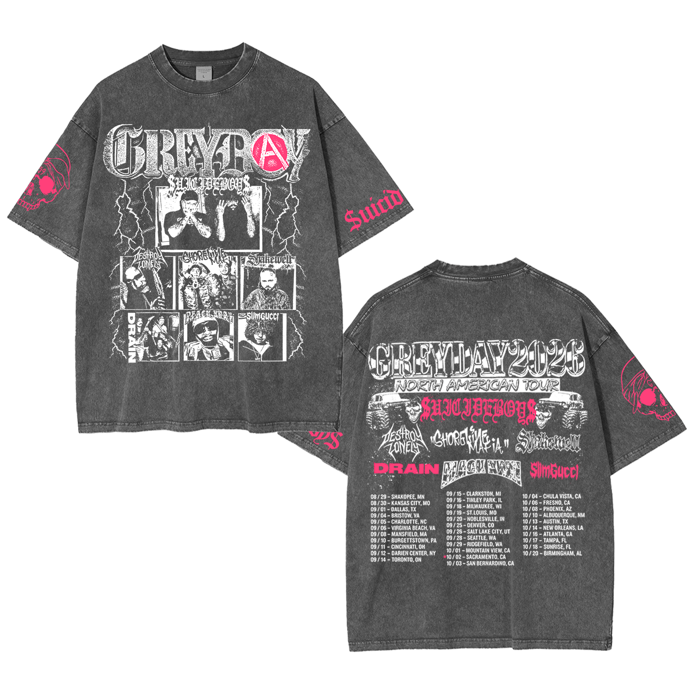 Oversized T-shirt/Crewneck/Hoodie