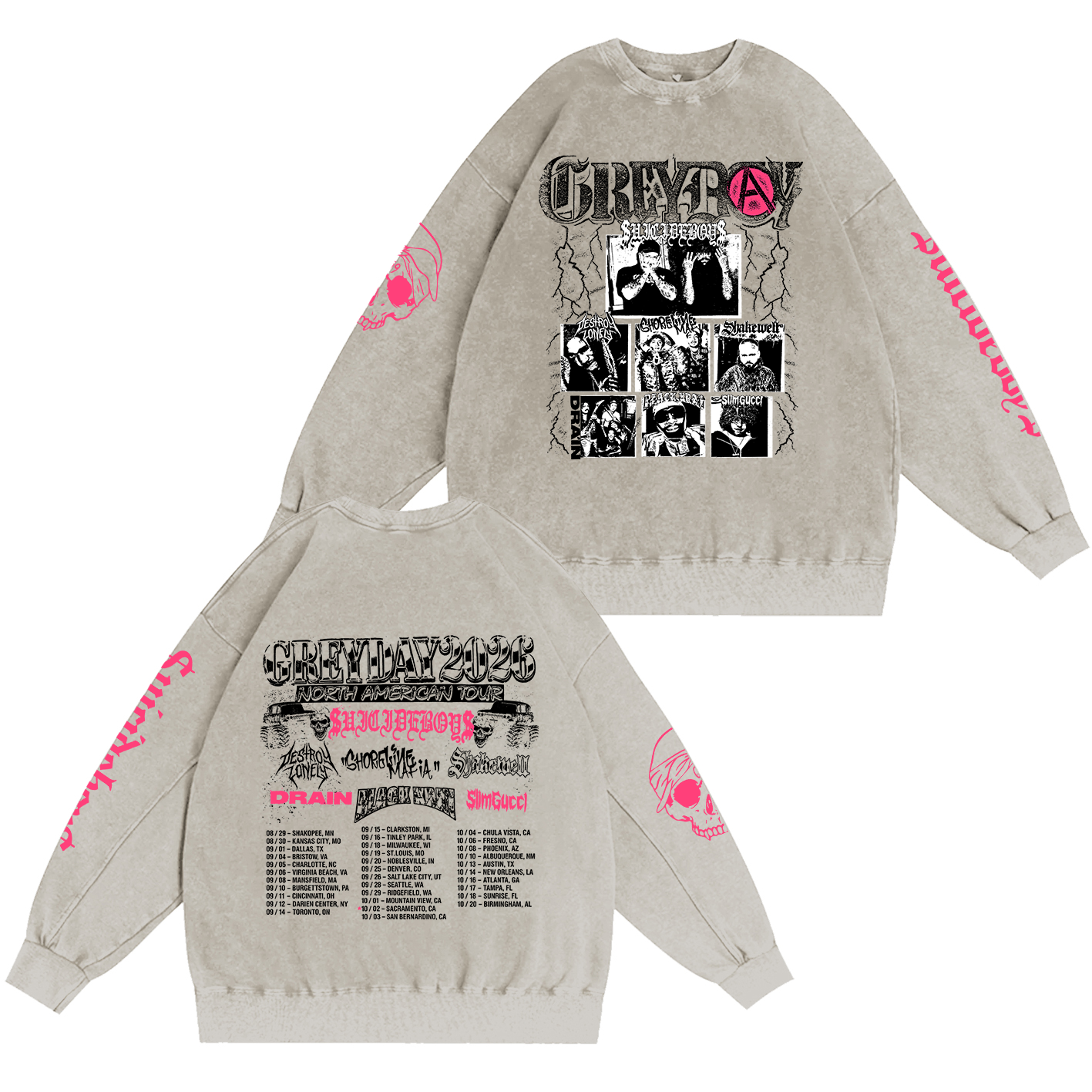 Oversized T-shirt/Crewneck/Hoodie