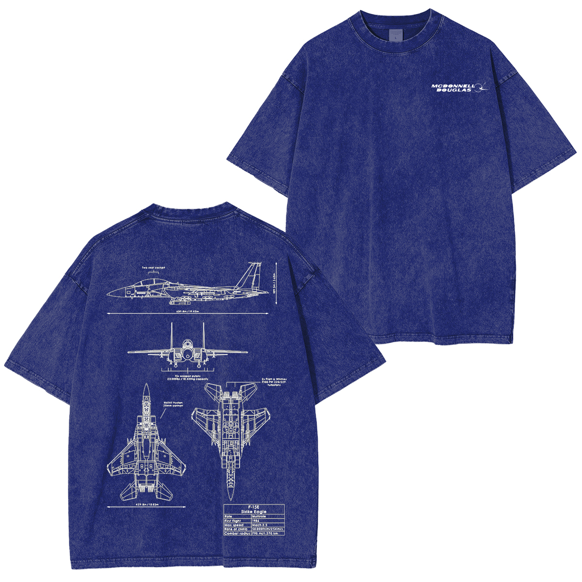 F-15 Strike Eagle Is Sick Vintage Washed T-shirt/Crewneck/Hoodie