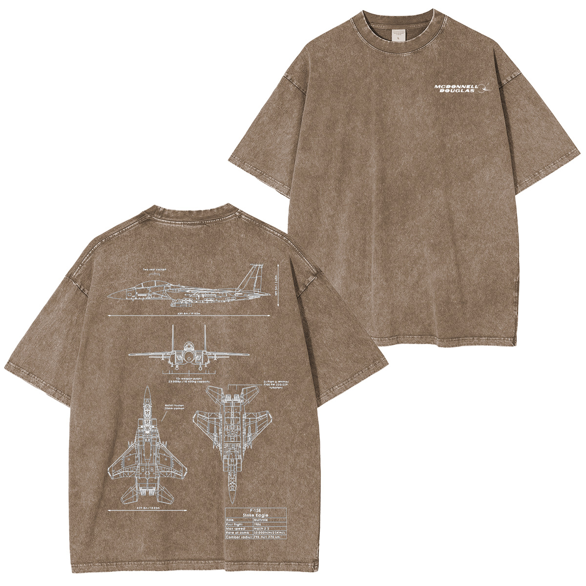 F-15 Strike Eagle Is Sick Vintage Washed T-shirt/Crewneck/Hoodie