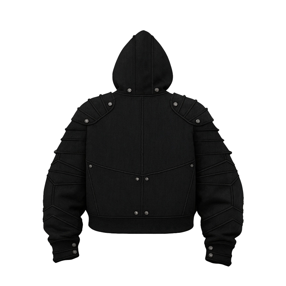 SILVER OSIRIS+ ZIP HOODIE