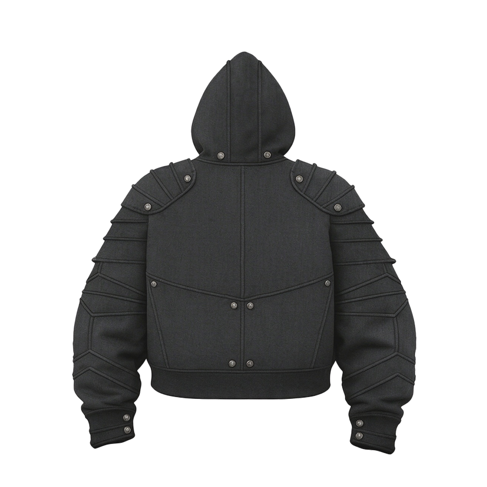 SILVER OSIRIS+ ZIP HOODIE